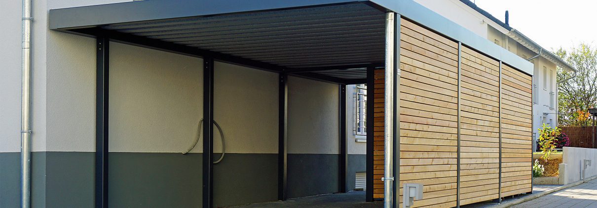 Einzelcarport Anbau Endingen