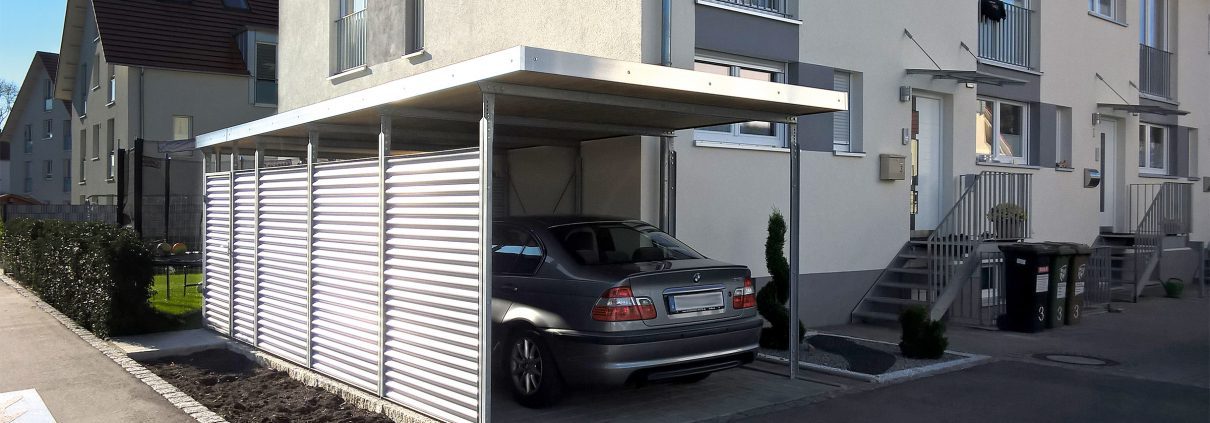 Einzelcarport Anbau Freiburg