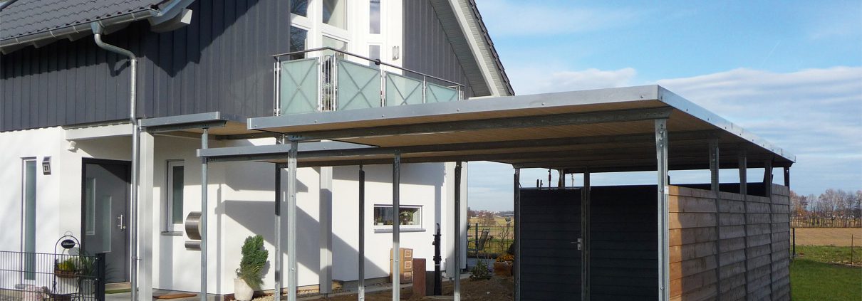 Einzelcarport Anbau Ueberdachung Bad Krozingen